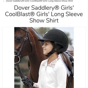 Girls riding shirt